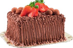 CHOCOTRUFAS COM MORANGOS