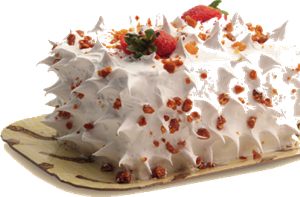 MORANGO COM CROCANTE